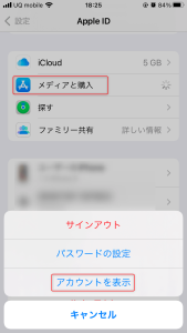 iPhone設定から購入履歴の確認02