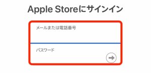 Appleギフトカード残高の確認手順(チャージ前3)