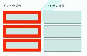 ギフトチェンジ申込み手順6