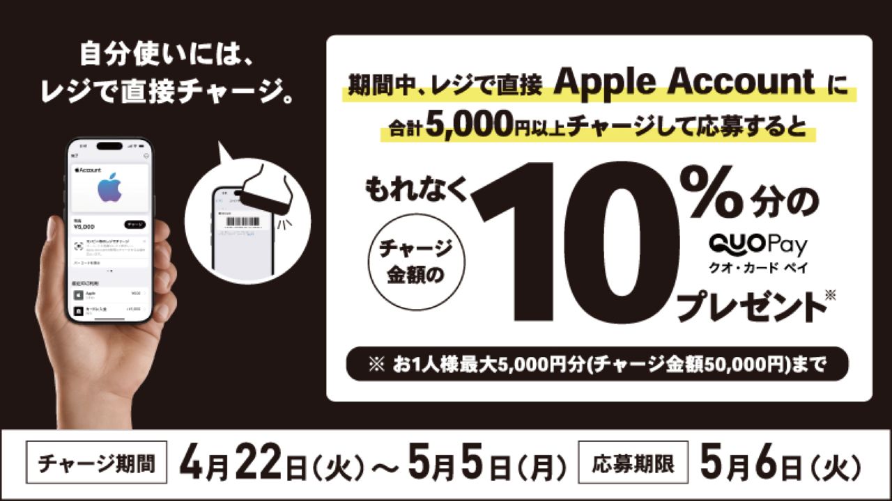 ローソンでのAppleギフトカードキャンペーン