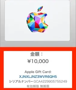Appleギフトカード購入手順(Yahoo!ショッピング10)